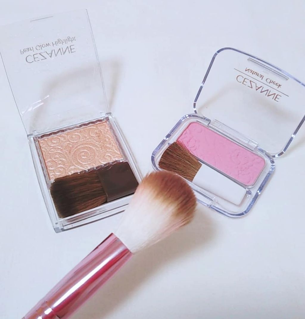 ナチュラル チークN/CEZANNE/パウダーチークを使ったクチコミ（1枚目）