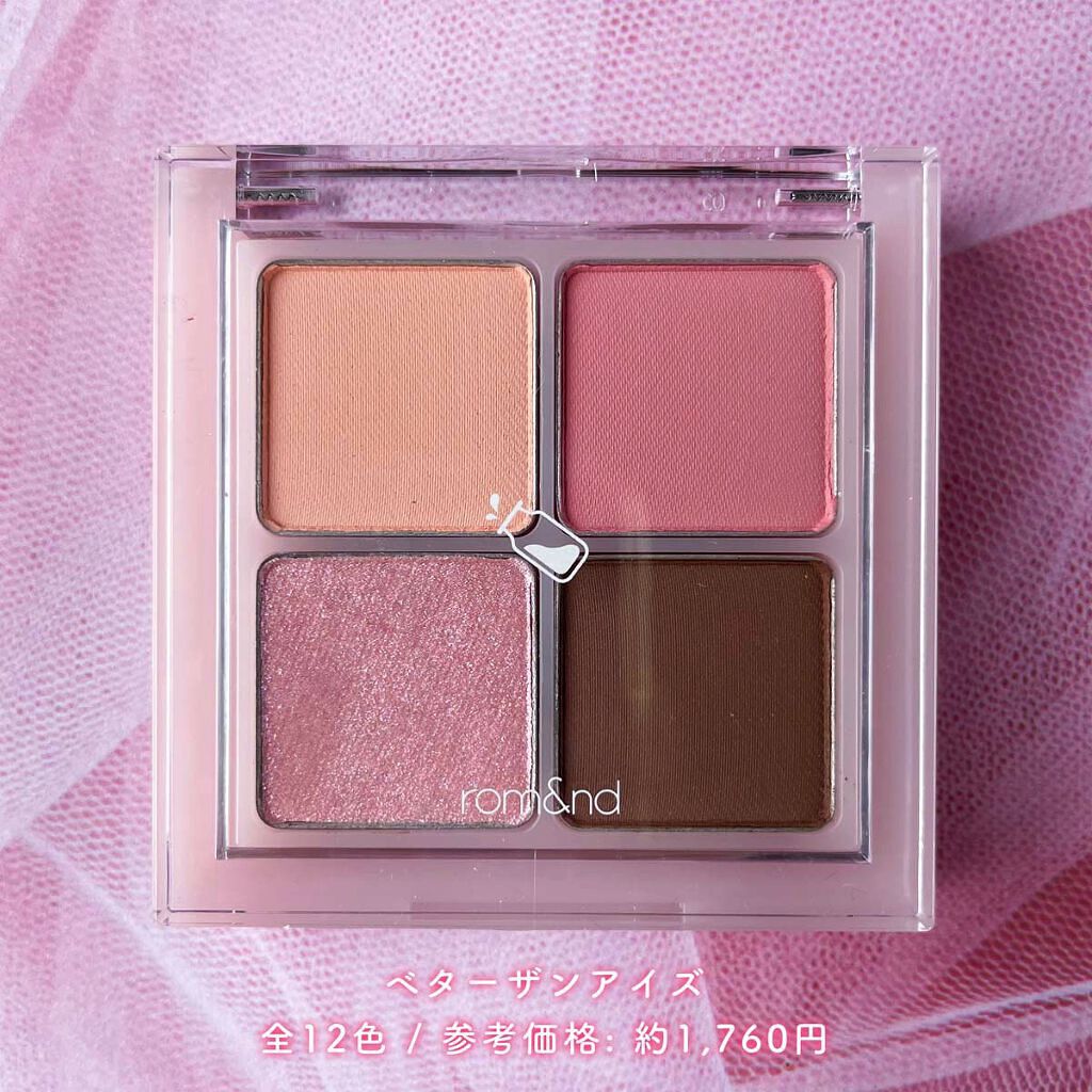 ジューシーラスティングティント/rom&nd/リップティントを使ったクチコミ（3枚目）