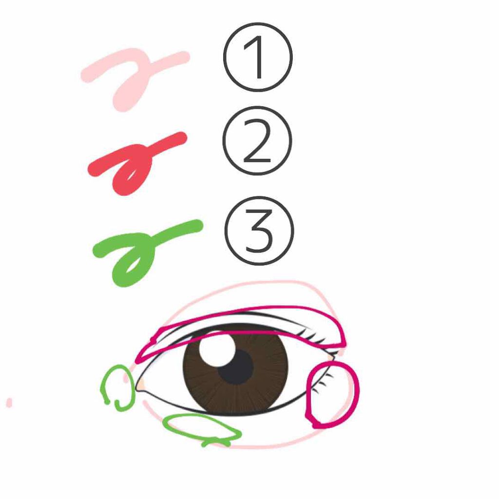 ルックアット マイアイジュエル/ETUDE/単色アイシャドウを使ったクチコミ(3枚目)