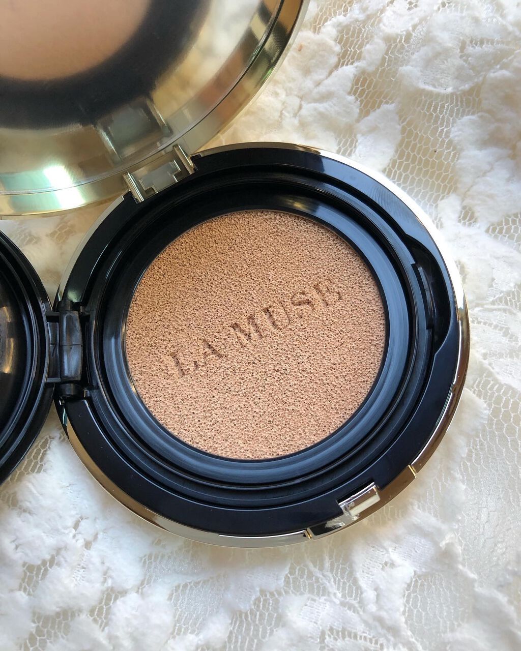 CORRECT CARE COMPLETE CC CUSHION/ラミューズ/クッションファンデーションを使ったクチコミ（3枚目）