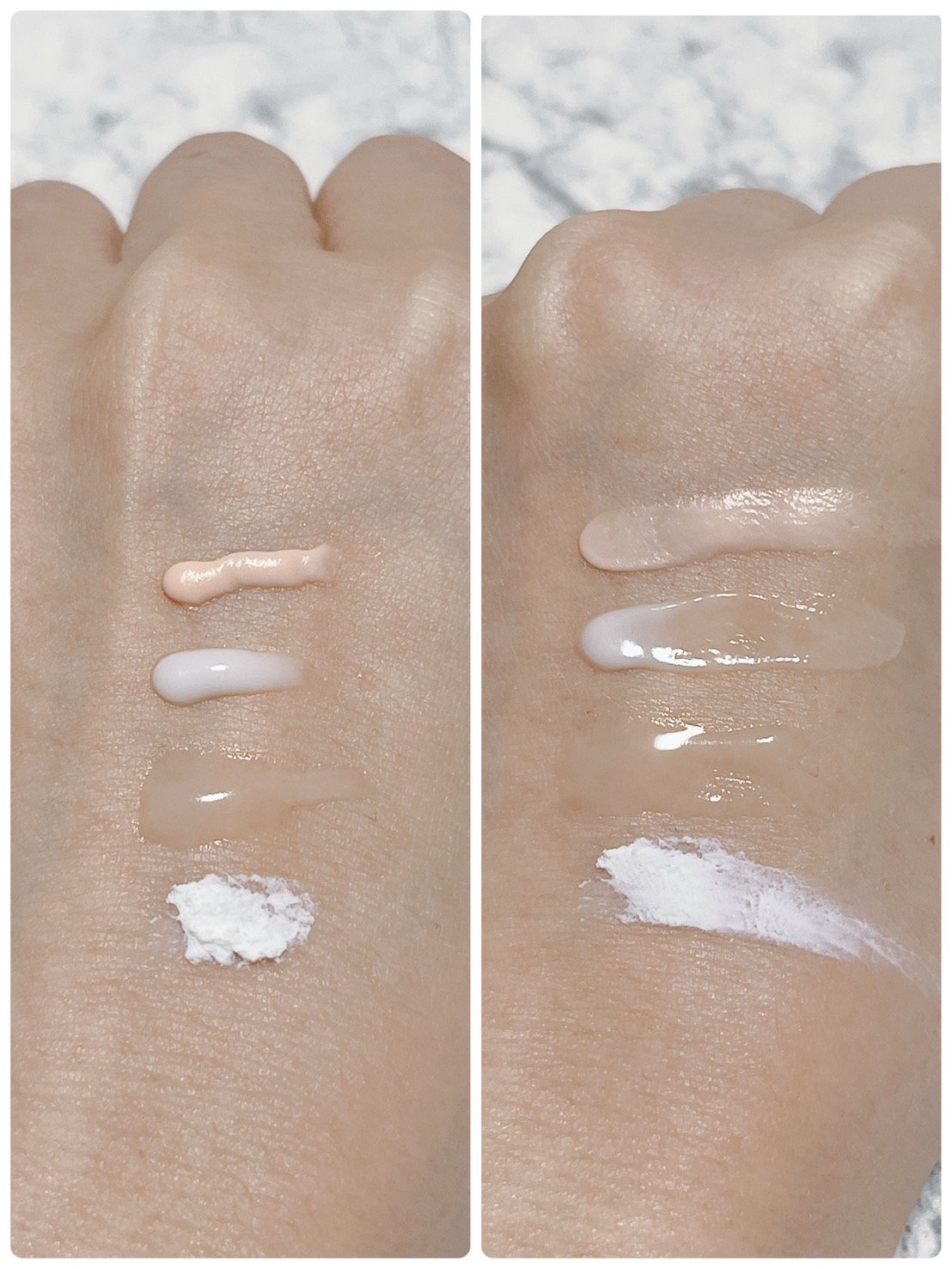 ポアレスエアリーベース/キャンメイク/化粧下地を使ったクチコミ（3枚目）