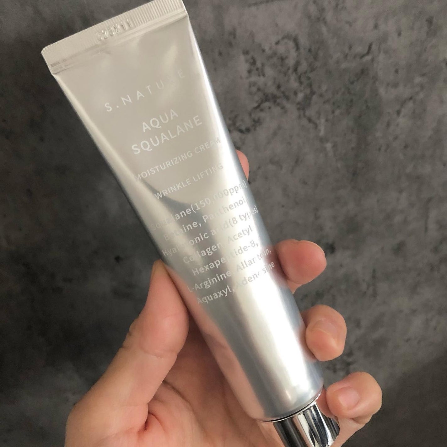 アクアスクワランモイスチャークリーム/S.NATURE/フェイスクリームを使ったクチコミ(3枚目)