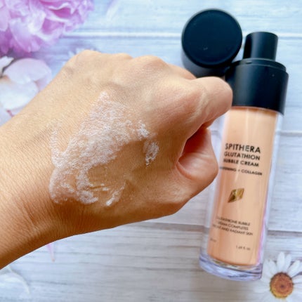 スピテラグルタチオンバブルクリーム/NUDIQUE/フェイスクリームを使ったクチコミ(4枚目)