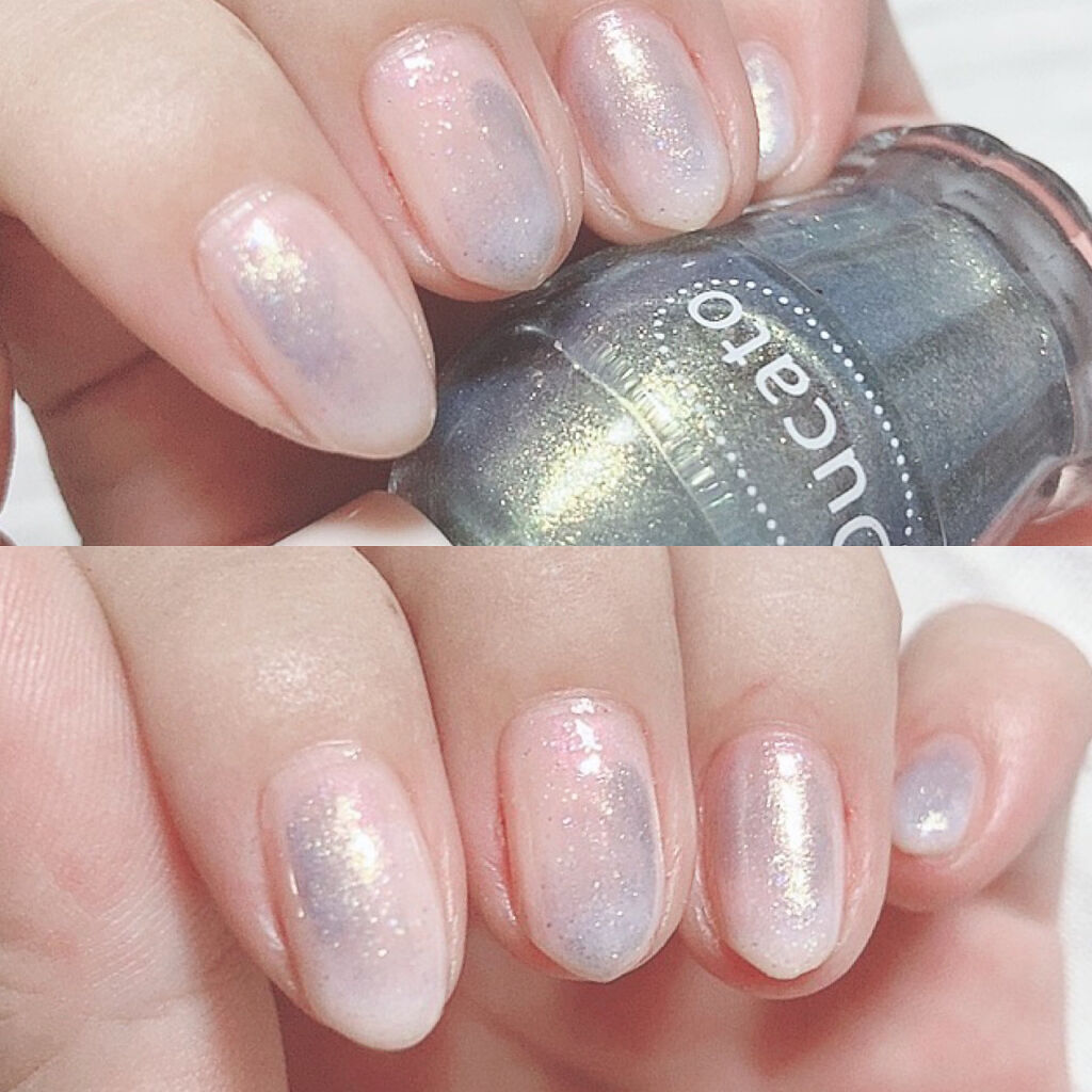 ナチュラルネイルカラーN 009 ミルキーホワイト/デュカート/マニキュアを使ったクチコミ（3枚目）