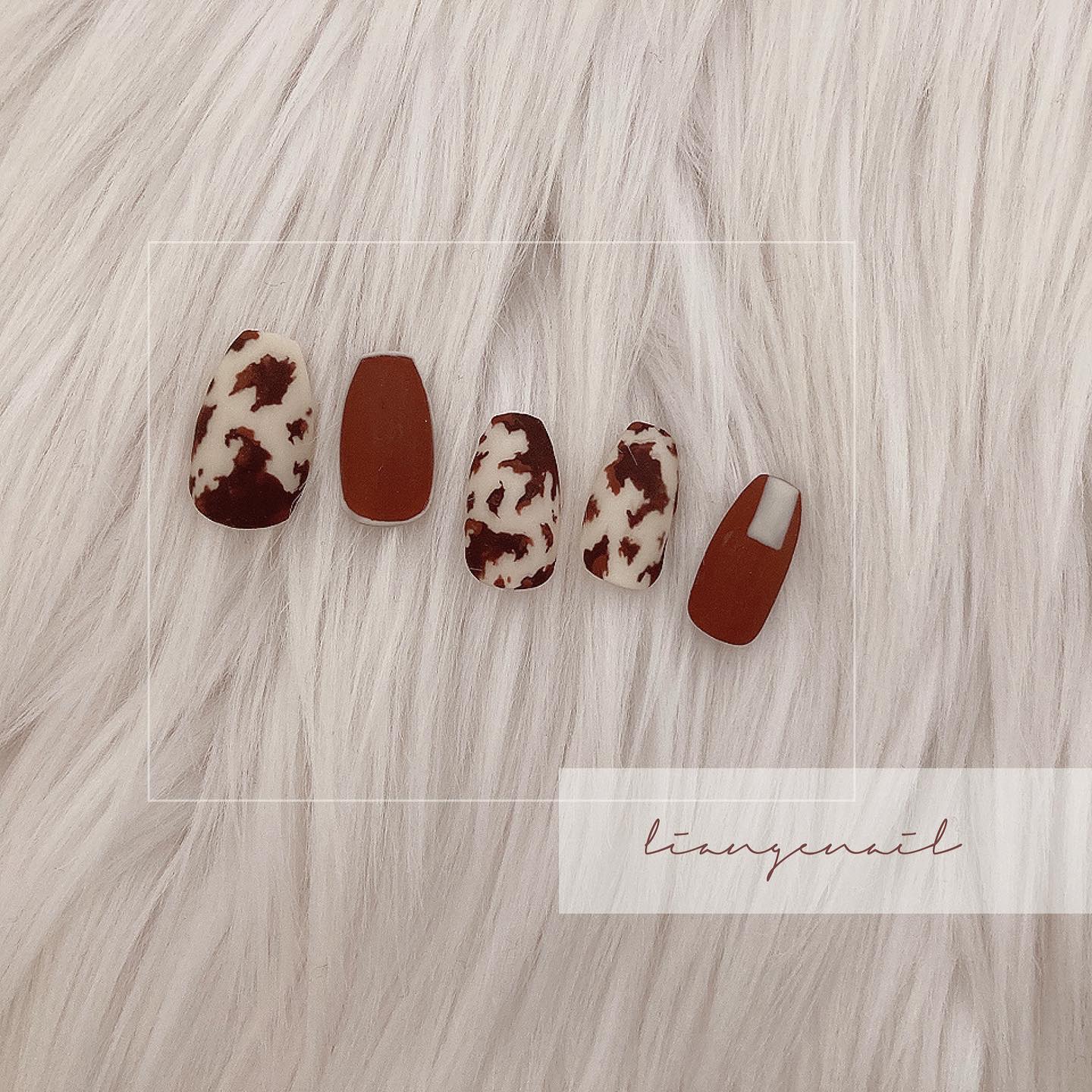 #リアンジェネイル,#柏ネイル,#ネイル,#アニマルネイル,#冬ネイル,#干支ネイルのネイルデザイン