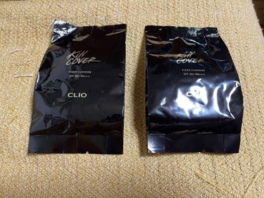 CLIO
キル カバー フィクサー クッション
03　リネン

使ってみて、すごく良かったので
レフィルを2個買いました！

クッションファンデって、1〜2ヶ月くらいで取り替え時？
今使ってるのがそろそ