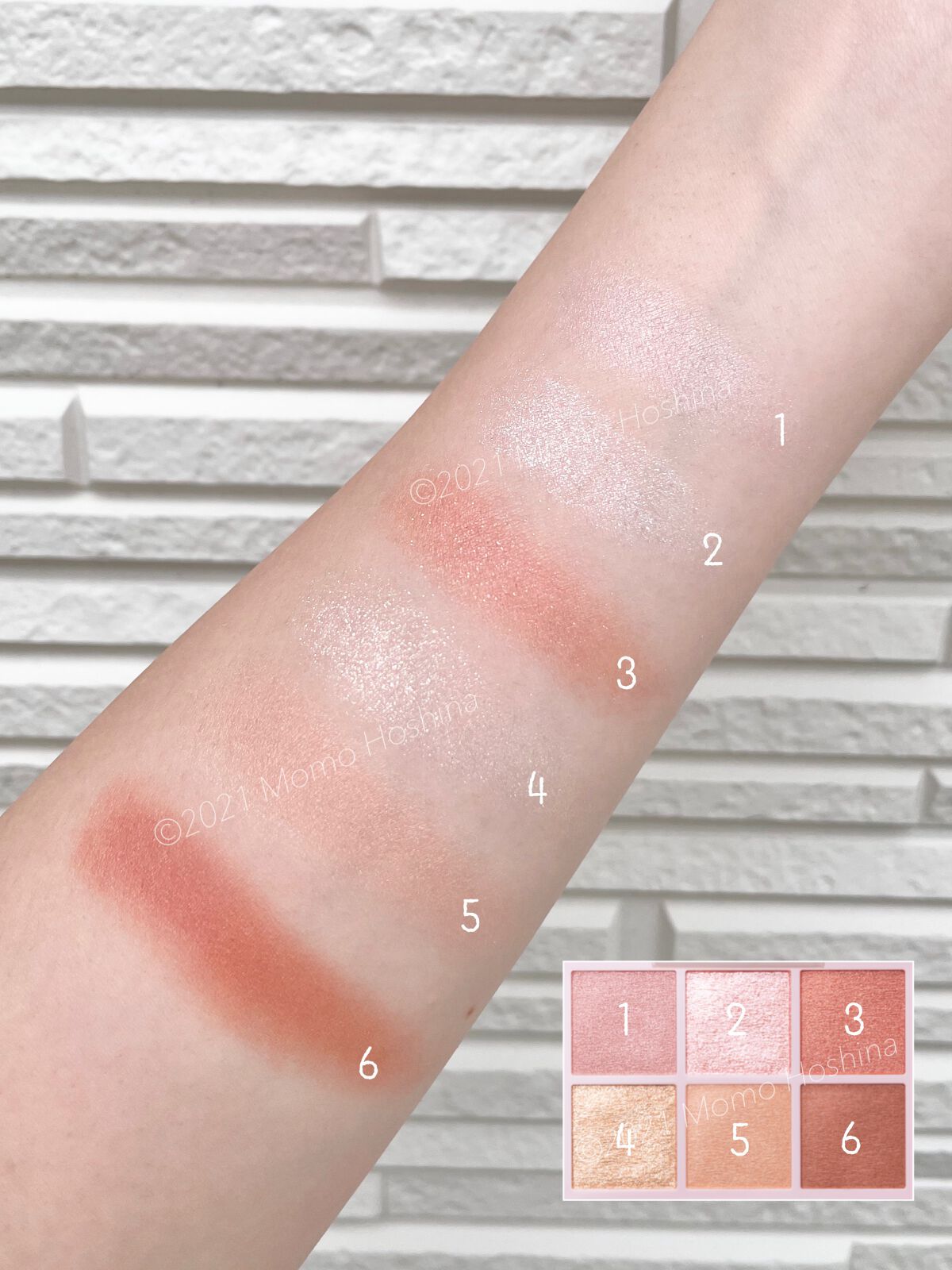 オーラクリエイション/BLEND BERRY/アイシャドウパレットを使ったクチコミ（2枚目）