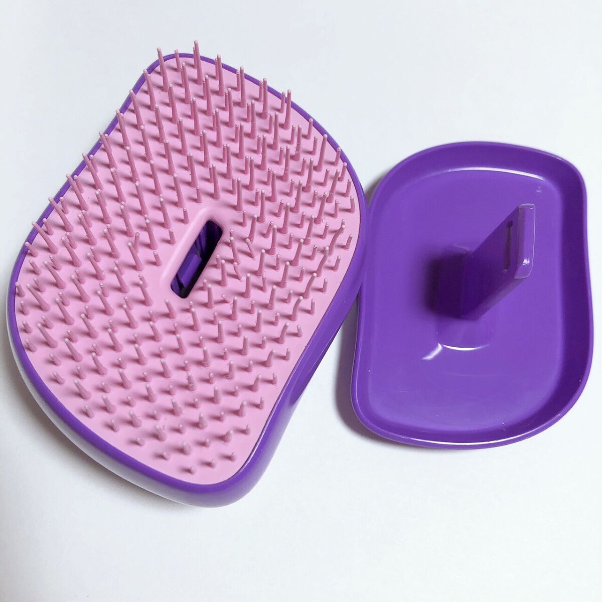 コンパクトスタイラー クロミ／スウィートドリーム/TANGLE TEEZER/ヘアブラシを使ったクチコミ（3枚目）