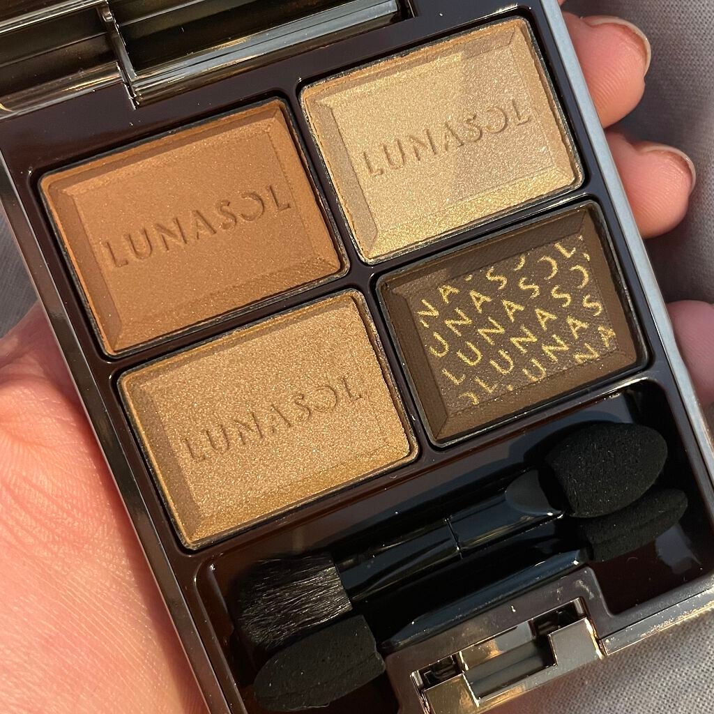 セレクション・ドゥ・ショコラアイズ/LUNASOL/アイシャドウパレットを使ったクチコミ(2枚目)