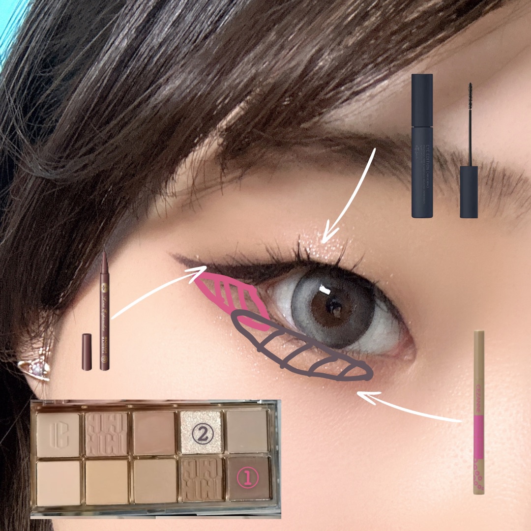 sweet mint/sweet mint/アイシャドウパレットを使ったクチコミ（3枚目）