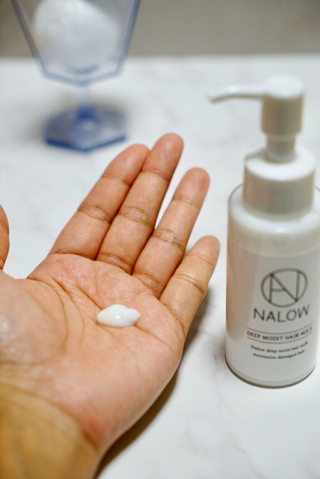 ナロウ ディープモイストヘアミルク/NALOW/ヘアミルクを使ったクチコミ(3枚目)