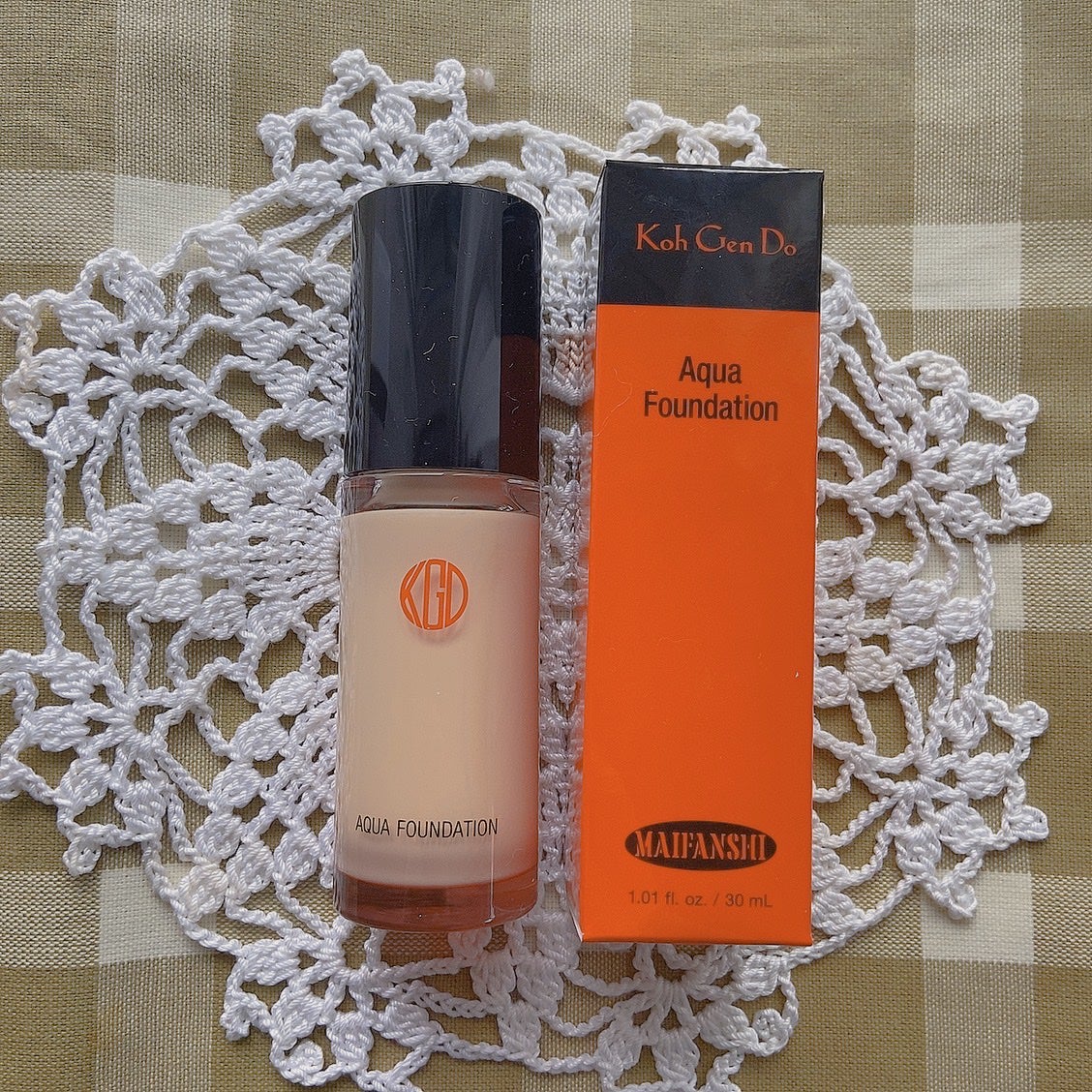 マイファンスィー アクアファンデーション/Koh Gen Do/リキッドファンデーションを使ったクチコミ(1枚目)