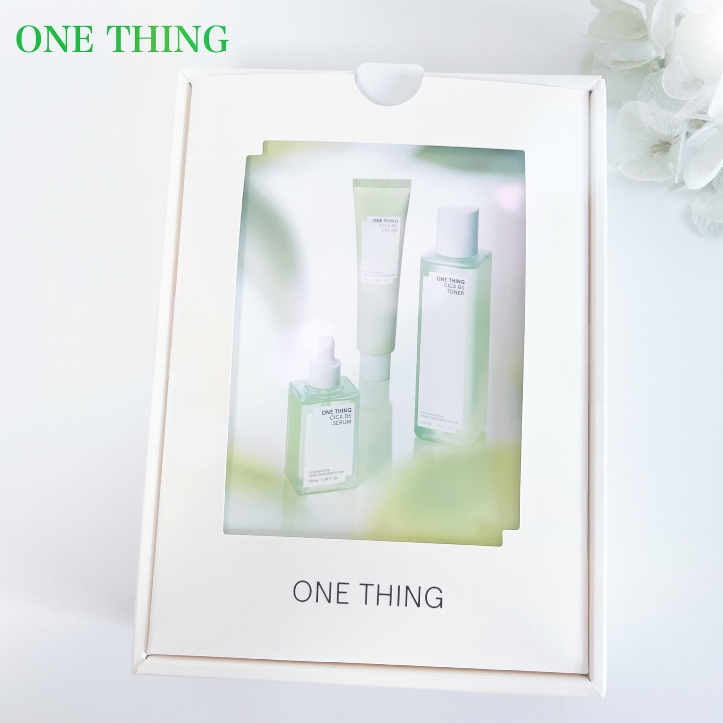 シカB5トナー/ONE THING/化粧水を使ったクチコミ（1枚目）