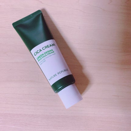 グリーン ダーマ マイルド クリーム/ネイチャーリパブリック/フェイスクリームを使ったクチコミ(1枚目)