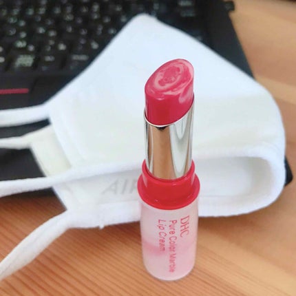 ピュアカラー マーブル リップクリーム/DHC/リップクリームを使ったクチコミ(1枚目)