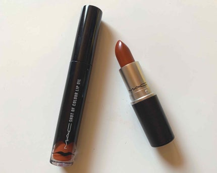 ショット オブ カラー リップ オイル/M・A・C/リップグロスを使ったクチコミ(1枚目)