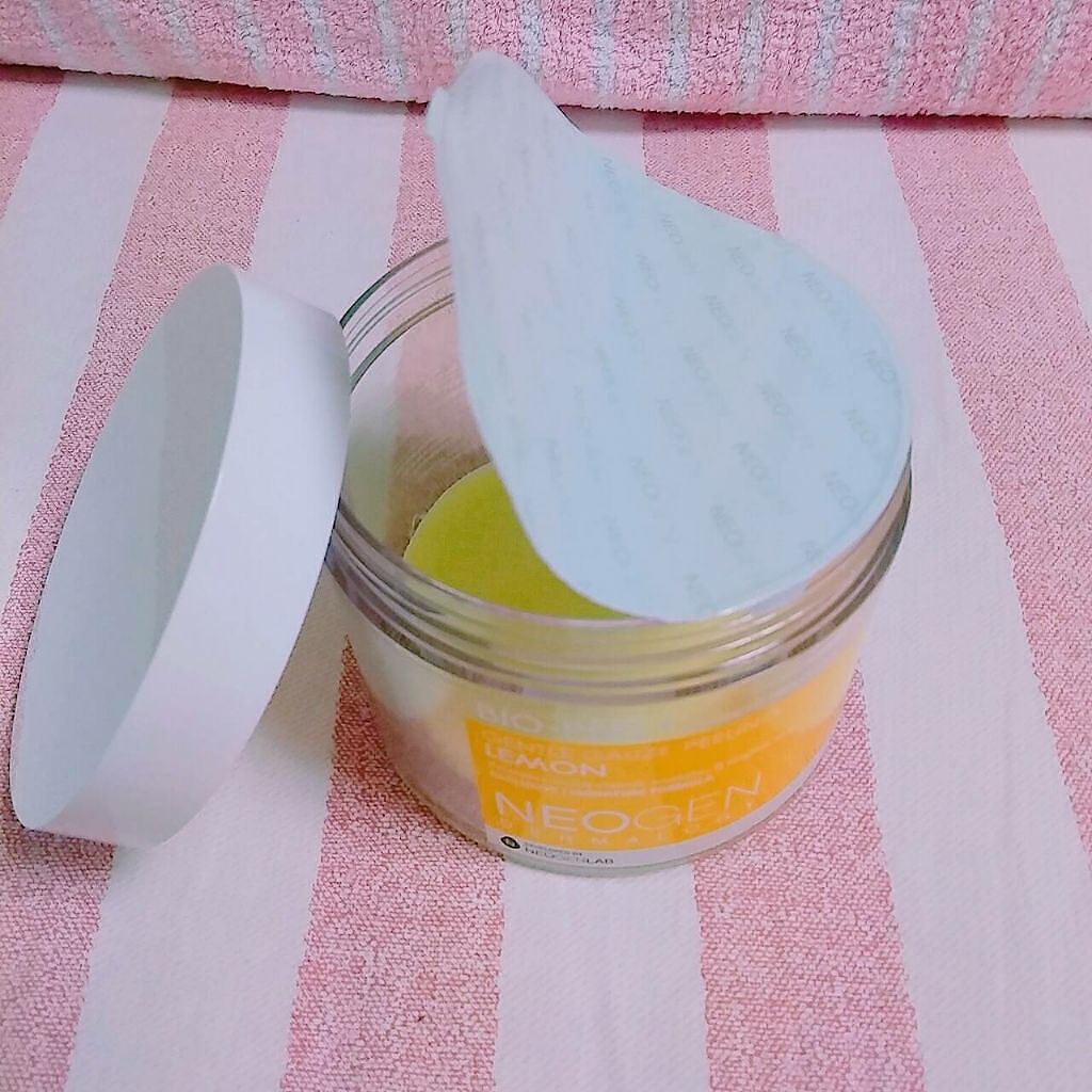 Bio - peel Gauze Peeling LEMON/NEOGEN/ピーリングを使ったクチコミ（2枚目）
