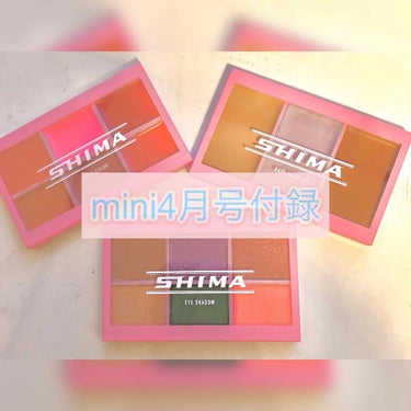 こんにちはマシュマロです！


今回は、
mini4月号付録について紹介していきたいと思います！
ぜひまだ買っていない方はこの投稿を見て買ってみてはどうでしょう？


mini4月号付録は3つのパレット