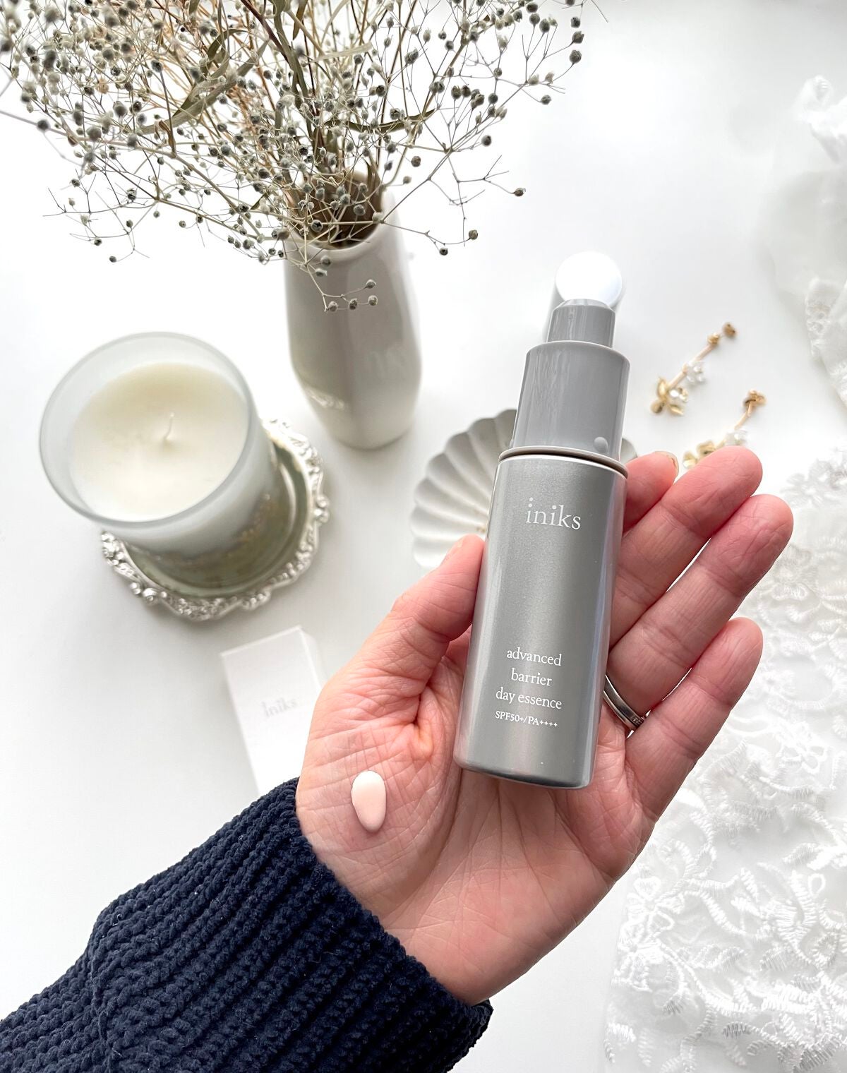 アドバンスバリア デイエッセンス/iniks/日焼け止めローションを使ったクチコミ(2枚目)