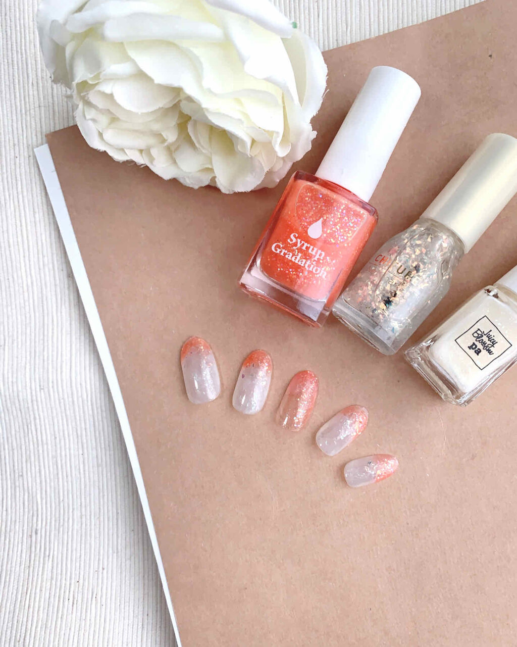 ATシロップグラデーションネイル/Art Collection/マニキュアを使ったクチコミ（1枚目）