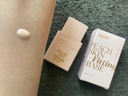 ピーチスキンフィッティングベース/espoir/化粧下地を使ったクチコミ(1枚目)