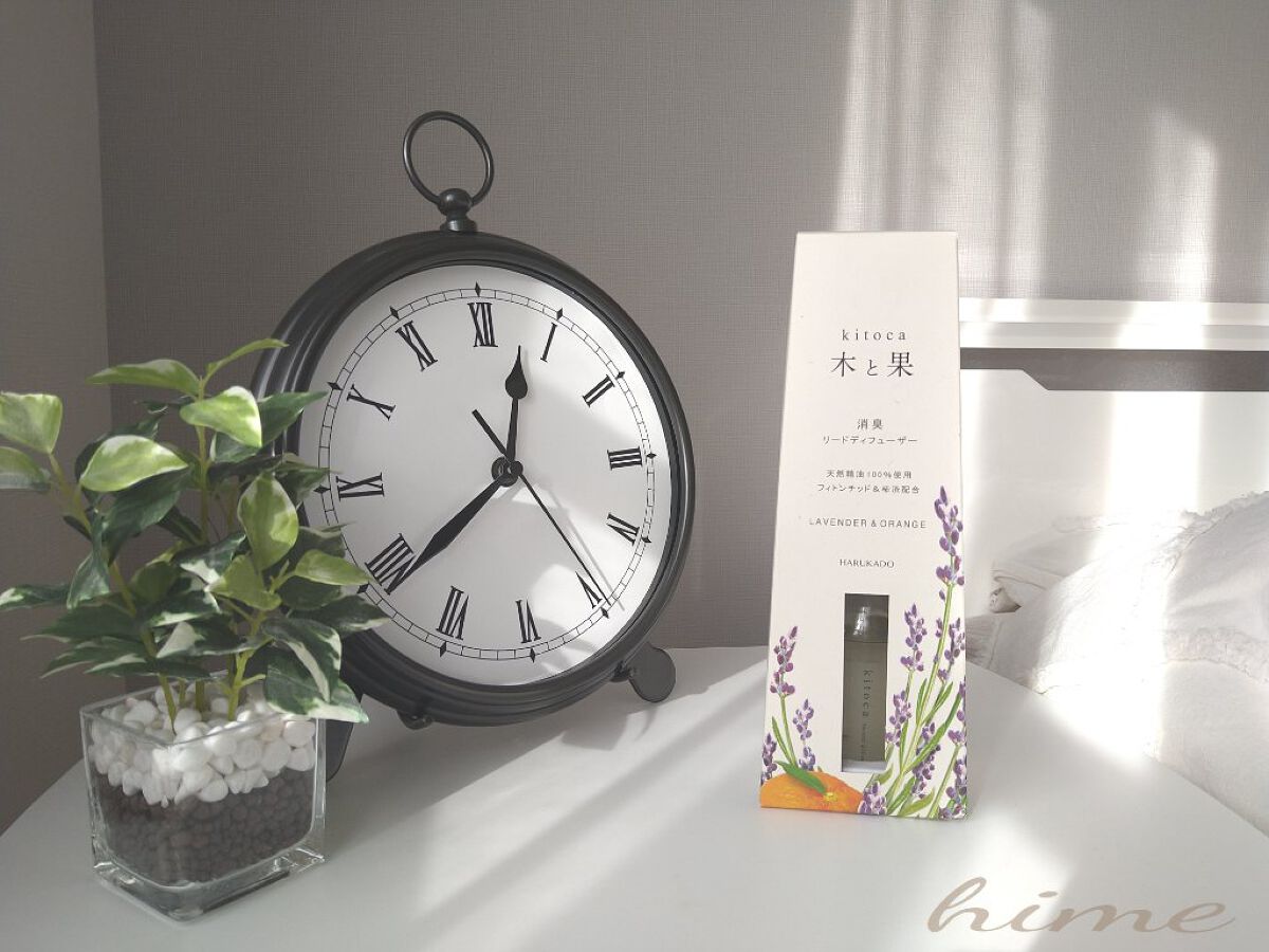 消臭リードディフューザー/Kitoca　木と果/ルームフレグランスを使ったクチコミ（1枚目）