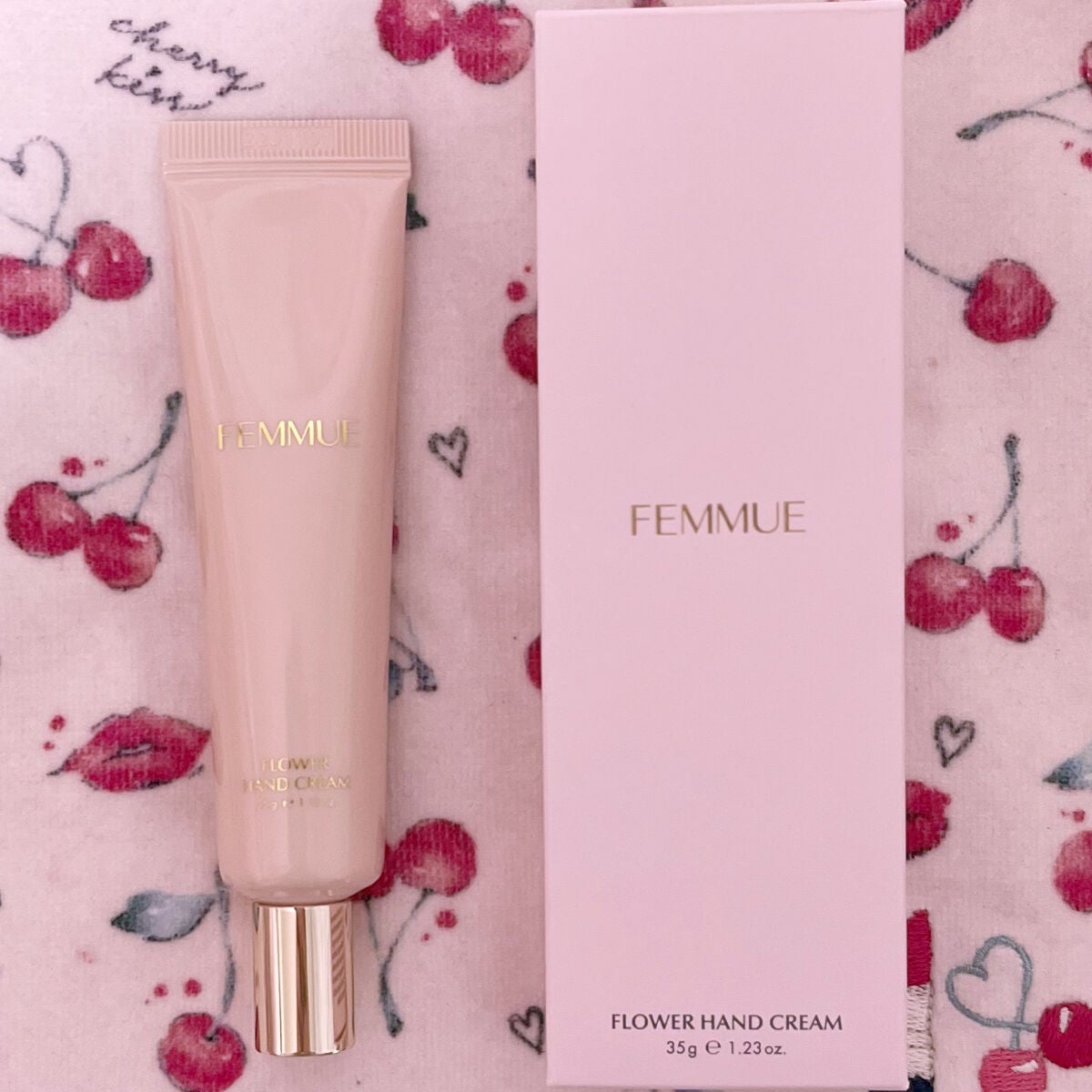 フラワー ハンドクリーム/FEMMUE/ハンドクリームを使ったクチコミ(1枚目)