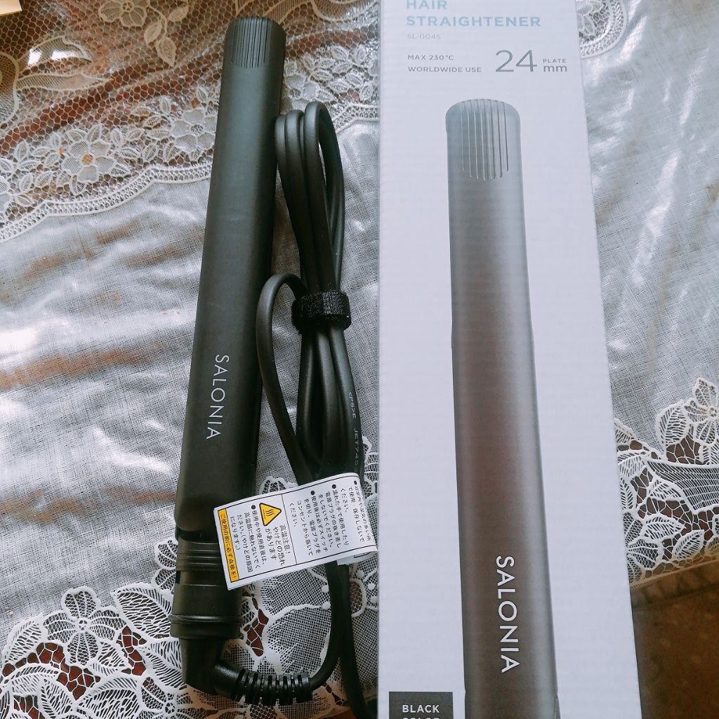 ストレートヘアアイロン/SALONIA/ストレートアイロンを使ったクチコミ(2枚目)