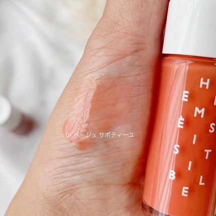 エルメジスティブル 01 ベージュ・サポティーユ/エルメス/リップオイルの画像