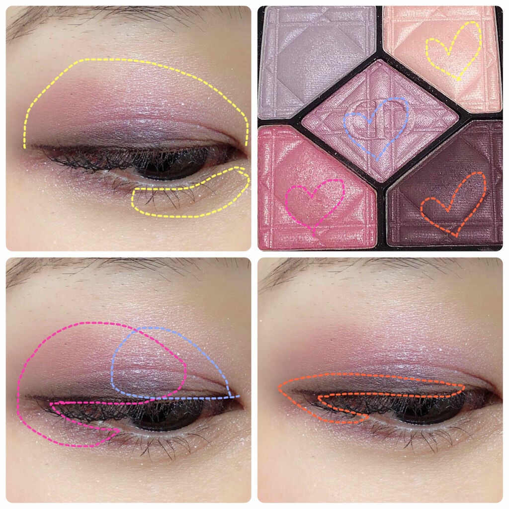 サンク クルール/Dior/アイシャドウパレットを使ったクチコミ(2枚目)