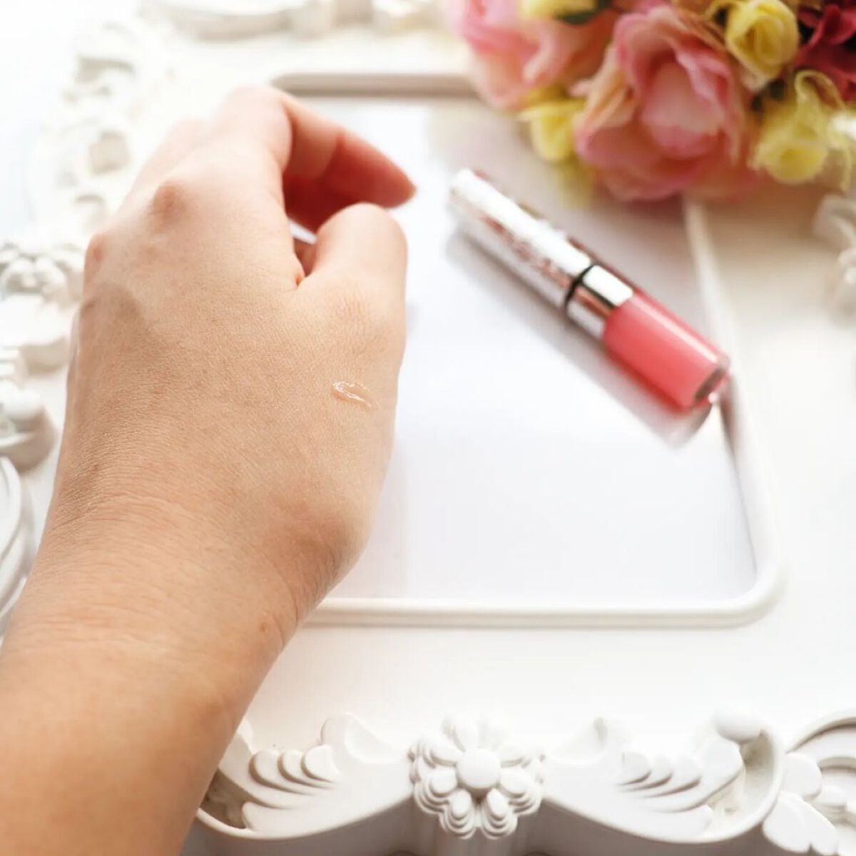 ジルスチュアート クリスタルブルーム リップブーケ セラム/JILL STUART/リッププランパーを使ったクチコミ(4枚目)