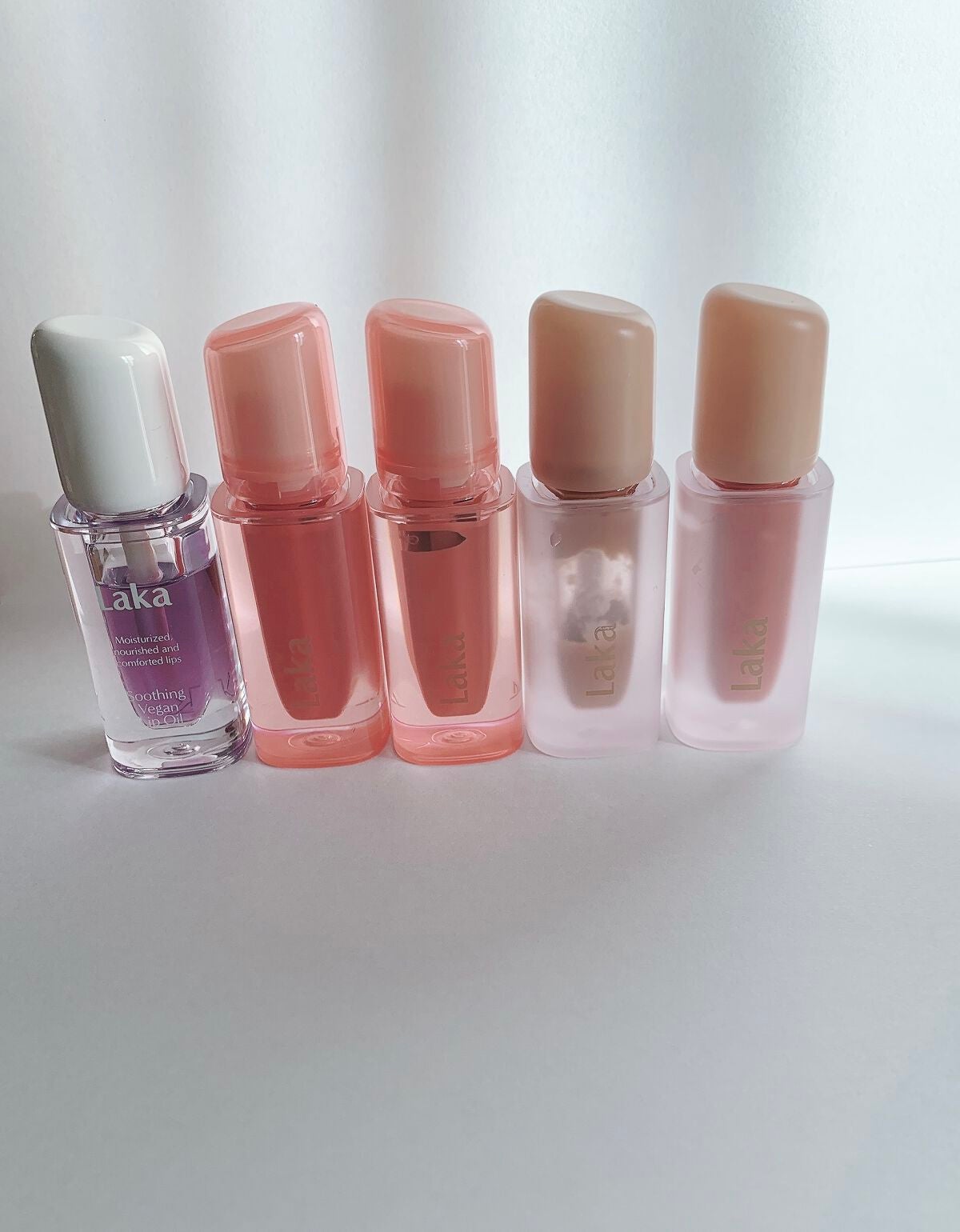 スージングヴィーガンリップオイル/Laka/リップオイルを使ったクチコミ(3枚目)
