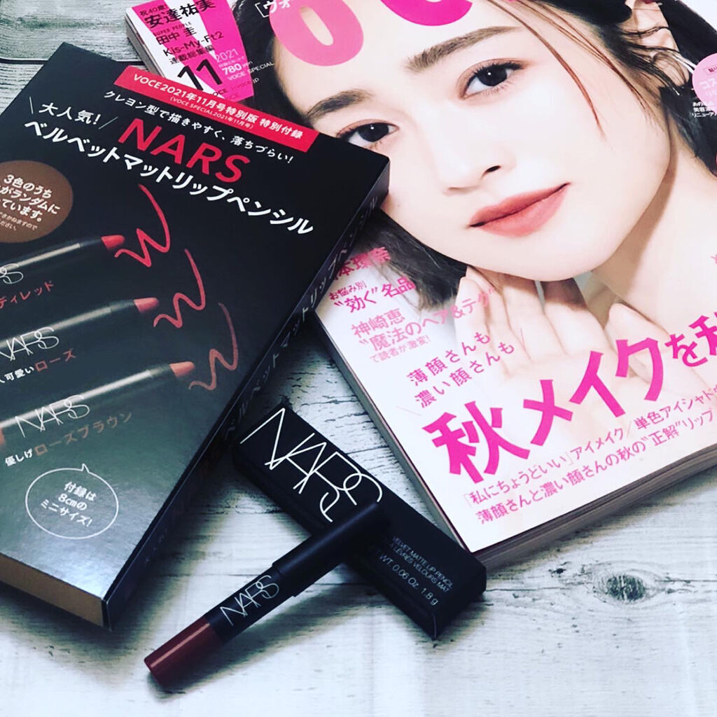 ベルベットマットリップペンシル/NARS/リップライナーを使ったクチコミ（1枚目）