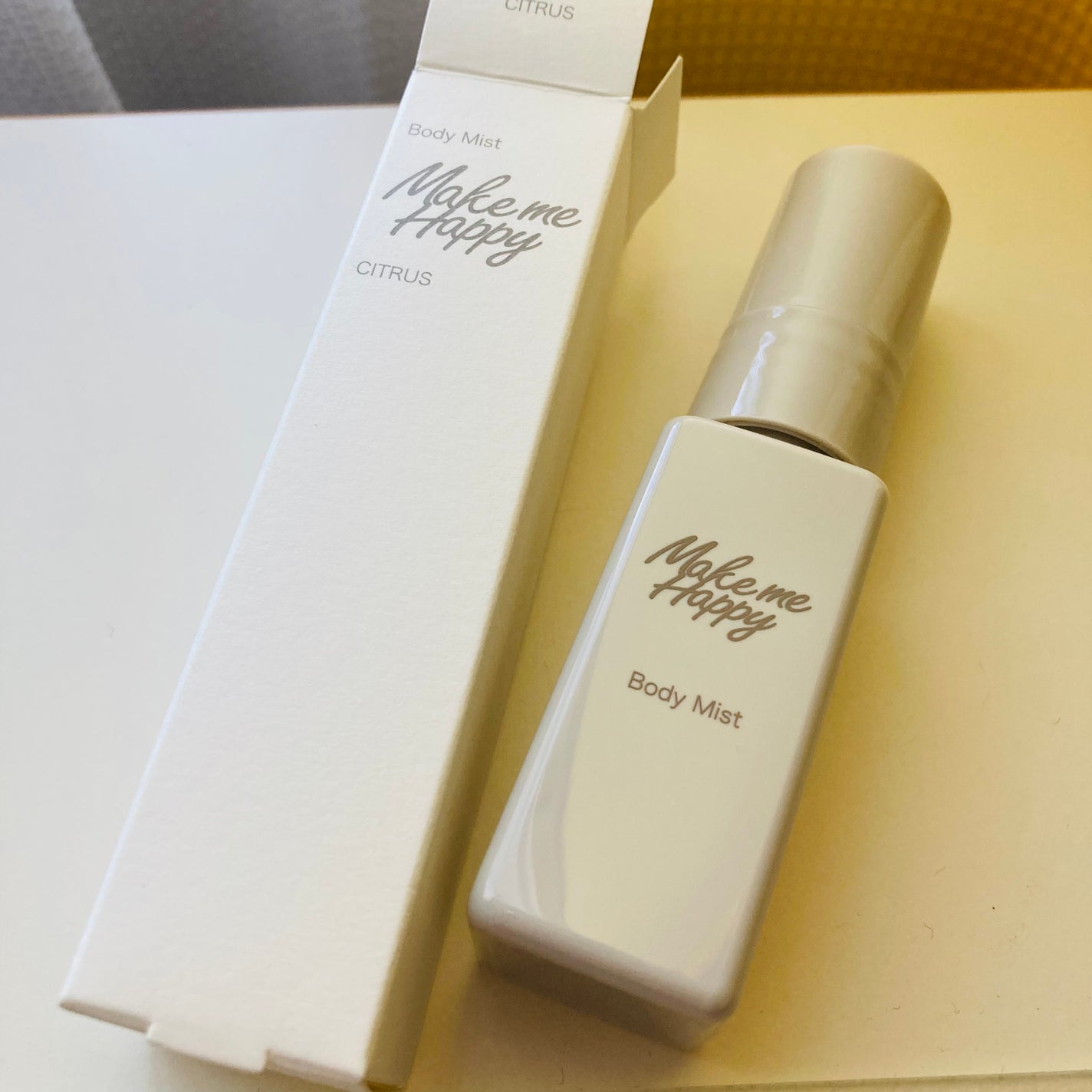 メイクミーハッピー ボディミスト CITRUS/キャンメイク/香水を使ったクチコミ(1枚目)