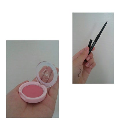 UR GLAMãFACE BRUSH/U R GLAM/ã¡ã€ã¯ãã©ã·ã䜿ã£ãã¯ãã³ãïŒ2æç®ïŒ