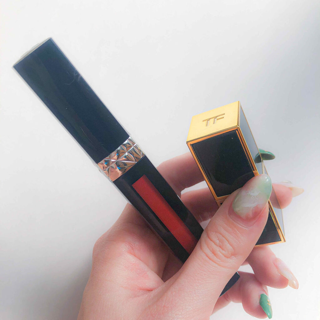 ルージュ ディオール リキッド 751 ロックン メタル/Dior/口紅を使ったクチコミ（2枚目）