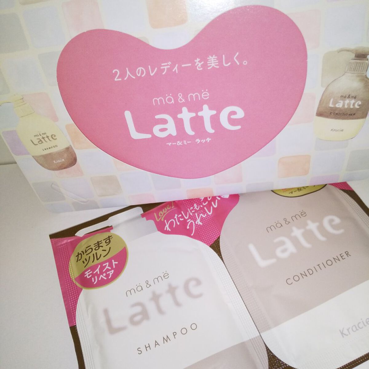 マー＆ミー シャンプー／コンディショナー/マー＆ミー　ラッテ/市販シャンプーを使ったクチコミ（1枚目）