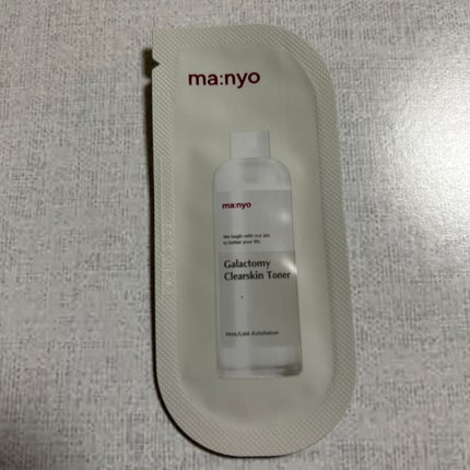 ガラクトミー スキントナー/manyo/化粧水を使ったクチコミ(1枚目)