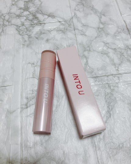 ジューシーパンピンググロス/INTO U/リップグロスを使ったクチコミ(1枚目)