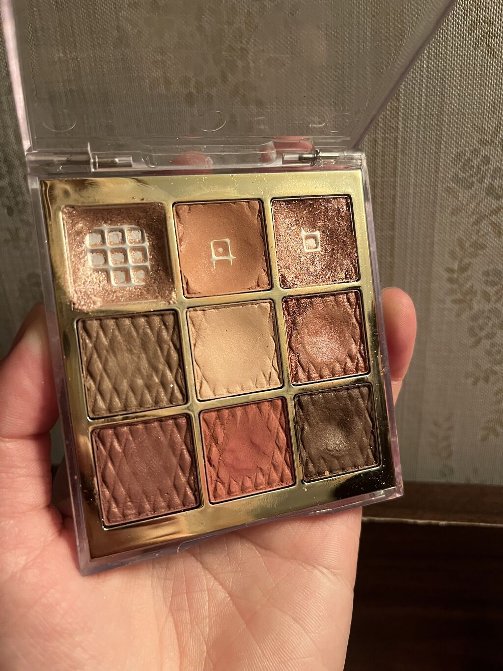 ソフトクレイビームアイシャドウパレット 09 ピンクラベンダー/AMIOK/ジェル・クリームアイシャドウを使ったクチコミ（2枚目）