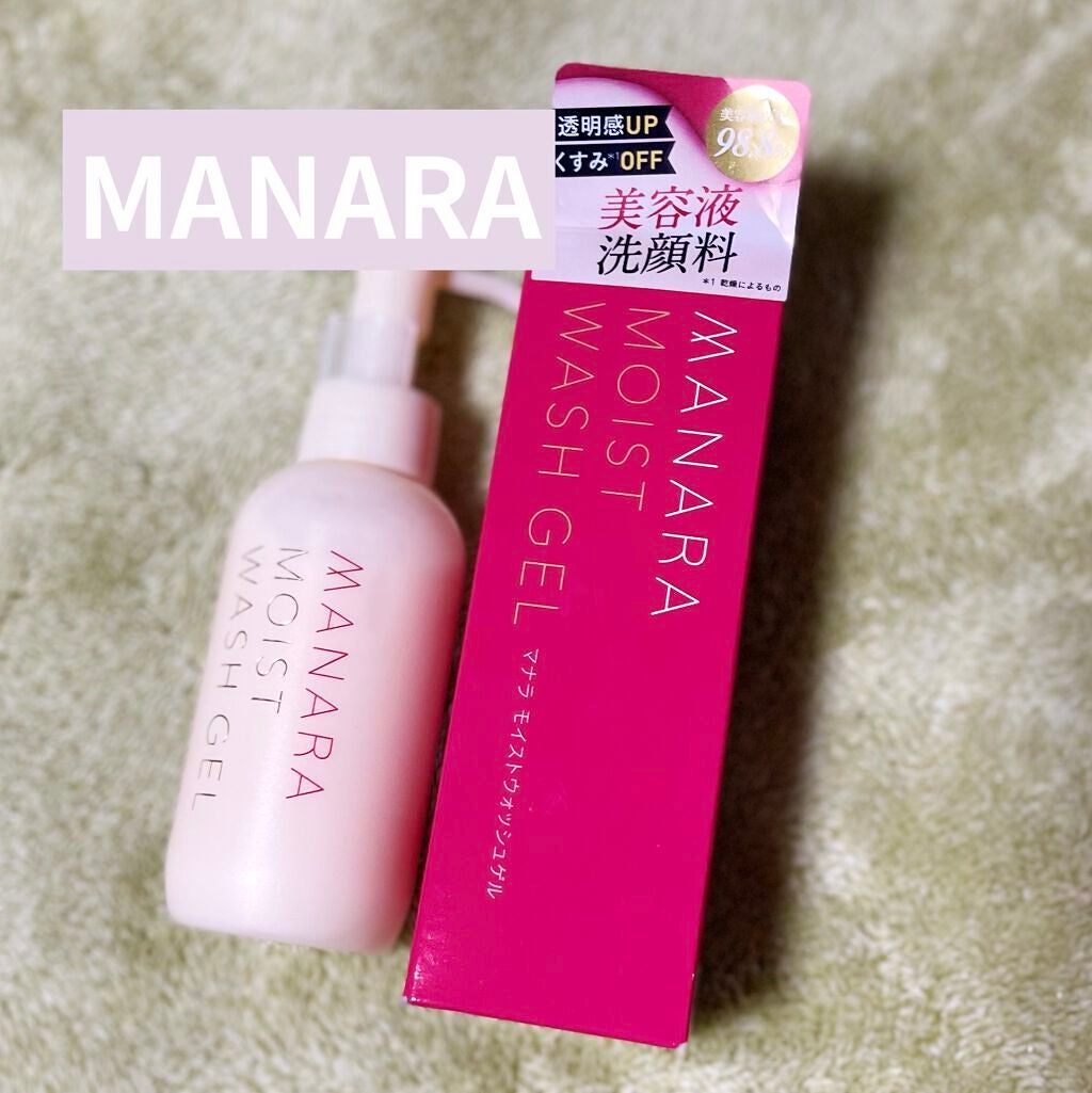 モイストウォッシュゲル しっとり/マナラ/その他洗顔料を使ったクチコミ(1枚目)