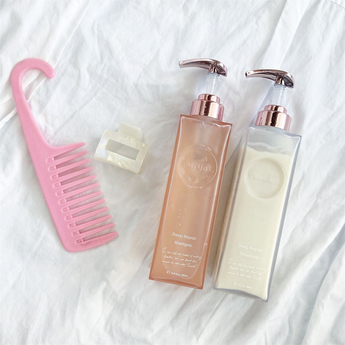 プルント ディープリペア美容液シャンプー/トリートメント/Purunt./市販シャンプーを使ったクチコミ(2枚目)