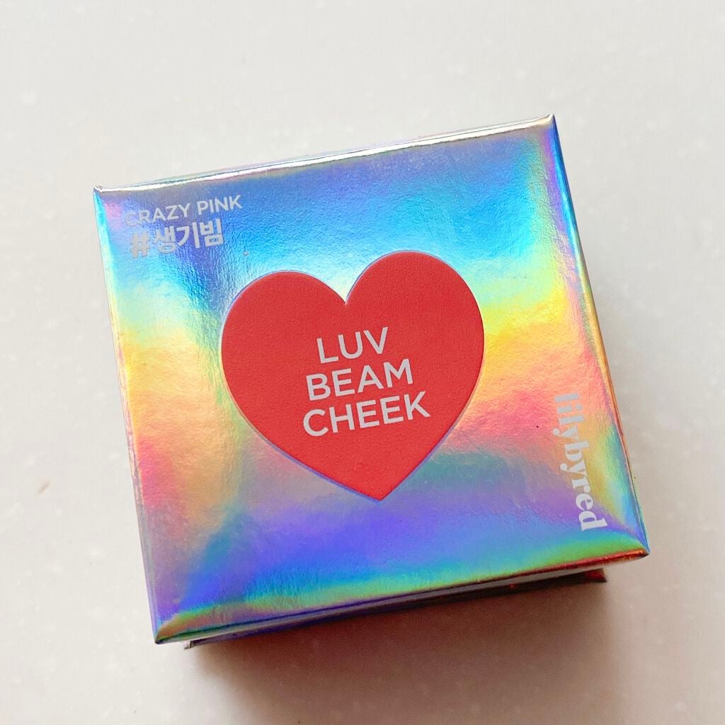 LUV BEAM CHEEK/lilybyred/パウダーチークを使ったクチコミ(1枚目)