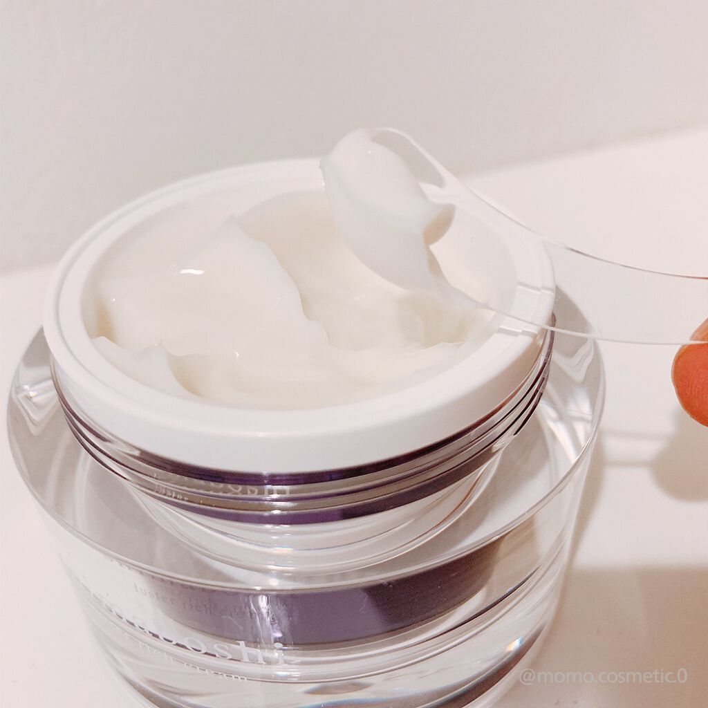 ラスターリッチクリーム/shimaboshi/フェイスクリームを使ったクチコミ（3枚目）