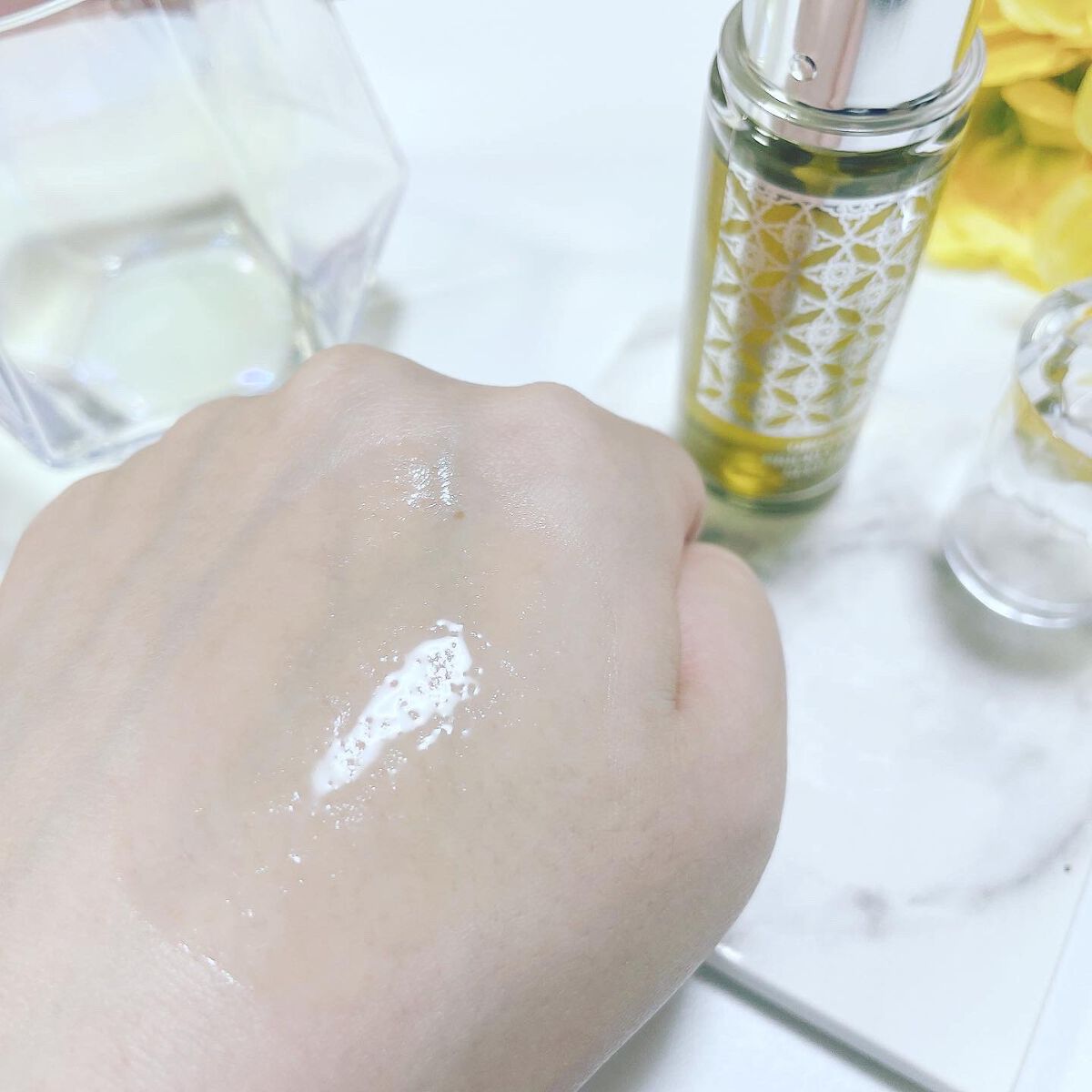 モロッコ100%オーガニック ウチワサボテンオイル/Natural Majesty/フェイスオイルを使ったクチコミ(3枚目)