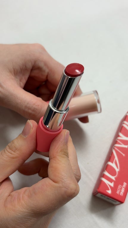 ノーウェアリップスティック バーミンググロー/espoir/口紅を使ったクチコミ(2枚目)