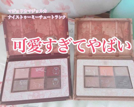 ナイストゥミーチュートランク/MAJOLICA MAJORCA/アイシャドウパレットを使ったクチコミ(1枚目)