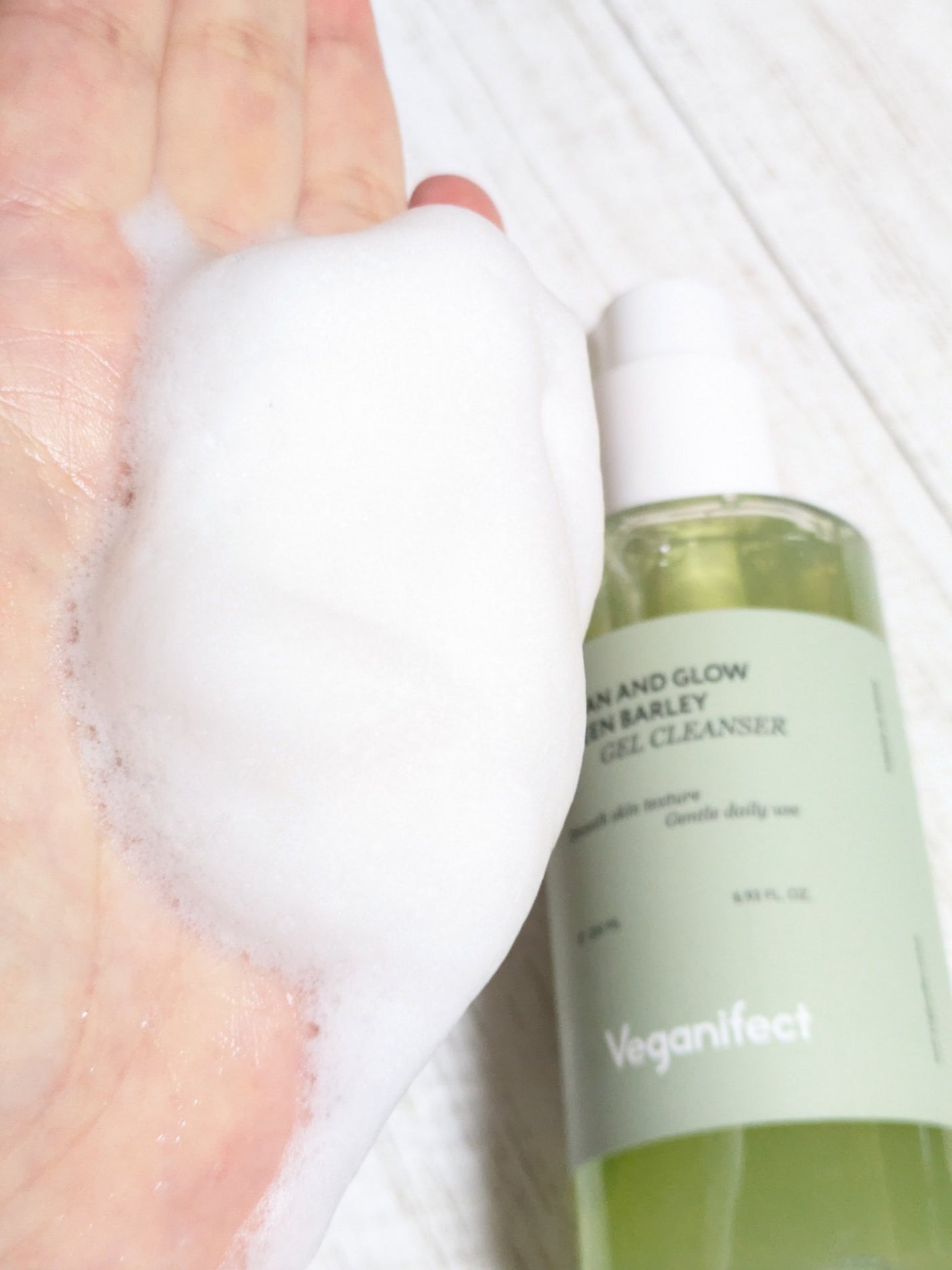 青麦クレンジングジェル /Veganifect/クレンジングジェルを使ったクチコミ(9枚目)