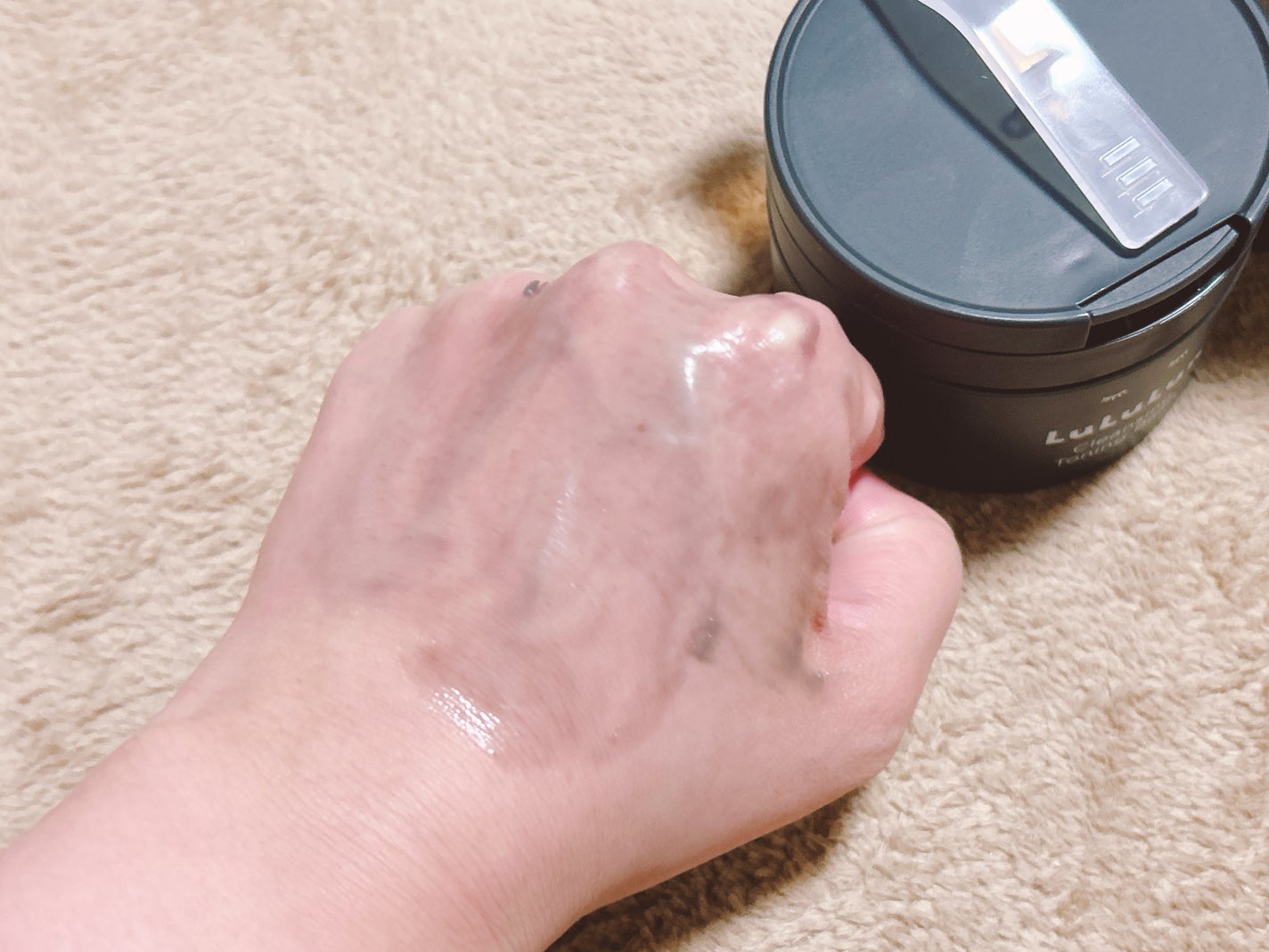 ルルルンクレンジング トーニングバーム CLEAR BLACK/ルルルン/クレンジングバームを使ったクチコミ(7枚目)