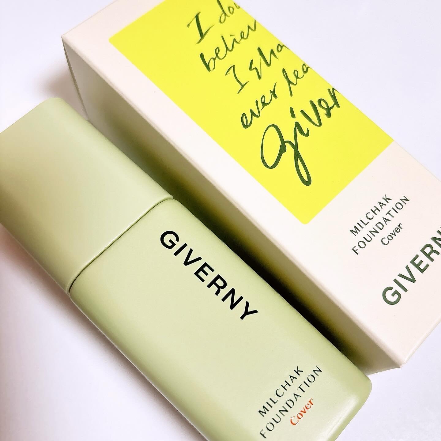 ジヴェルニー 密着カバーファンデーション/GIVERNY/リキッドファンデーションを使ったクチコミ（2枚目）